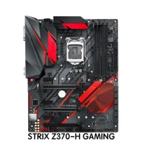 For ASUS ROG STRIX Z370-H GAMING Motherboard Z370 LGA 1151 DDR4 Mainboard 100% Tested OK Fully Work Free Shipping