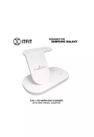 Samsung SAMSUNG - ITFIT 三合一LED無線充電板 附送30W PD快速充電器 (型號：ITFITEX27) 支援 Android無線充電系列 - 平行進口