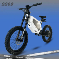 MIDU 5000W Electric Bike SS60 Mountain Bike High Speed Electric Dirt Bike 72V E-bike Adult Full Suspension Bikes