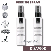 D'SAVIOR PEELING SPRAY GLUTHA COLLAGEN 50ML | EXFOLIATING PENCERAH KULIT WAJAH DAN BADAN