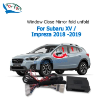 Car Automatic window close and mirror folding unfold Module kit For Subaru XV / Impreza 2018 -2020