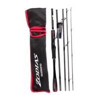 SHIMANO ZODIAS PACK Fiber Portable Rod Fishing Rod 4/5 SECTIONS Casting Carbon