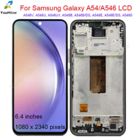 6.4'' AMOLED For Samsung Galaxy A54 LCD A546U A546B A5460 Display Touch Panel Screen Digitizer For Samsung A546 LCD A546V A546E