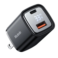 【Mcdodo 麥多多】數顯 PD/TypeC/iPhone充電器充電頭快充頭閃充頭 QC 33W 飛速