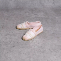 Tory Burch Sepatu TORY BURCH GRADIENT WHITE PINK ESPADRILLES 100% ORIGINAL