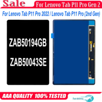 11.2'' For Lenovo Tab P11 Pro Gen 2 Gen2 LCD Display Touch Screen Digitizer Assembly For Lenovo Tab P11 Pro 2022 ZAB50194GB LCD