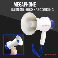 Taffware Toa Pengeras Suara Megaphone Bluetooth U Disk Recording 5W - 518