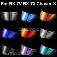 หมวกกันน็อคเลนส์ Visor หมวกกันน็อควิบากรถจักรยานยนต์หมวกกันน็อคเต็มใบหน้า Shied เลนส์แว่นตาสำหรับ Arai RX-7X RX7X CORSAIR-X RX-7V VAS-V