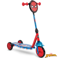 【HUFFY】迪士尼正版授權 Spider-man漫威蜘蛛人 3閃輪學前兒童滑板車(漫威蜘蛛人 3 閃輪學前兒童滑板車)