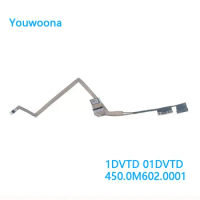 New Original Laptop LCD EDP FHD Cable For Dell Latitude 5520 5521 Precision 3520 3521 RGB NO TOUCH 1DVTD 01DVTD 450.0M602.0001