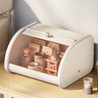 Nordic Simple Desktop Cosmetics Storage Box Living Room Snacks Coffee Bean Water Cup Shelving Closet Key Clutter Storage Box