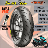 Maxxis victra S98 F1 14 13 tubeless tire tire 110/80-14 120/70-14 140/70-14 110/70-13 130/70-13 100%
