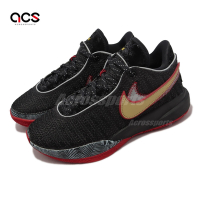 Nike 籃球鞋 Lebron XX GS 大童鞋 女鞋 黑 紅 金 LBJ Bred 熱火 DQ8651-001