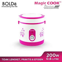 BOLDe Super COOK Titanium ECO Rice Cooker Mini Pink