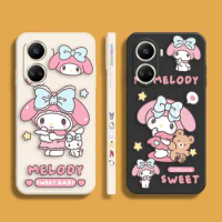 Anime Cartoon My Melody Phone Case For Huawei NOVA 9 8 7 6 5I 5 4 3 3I 2 SE Y70 Y7 Y9 2019 PRO PLUS 5G Silicone Case Funda Shell