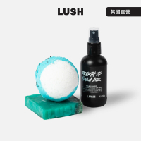 【LUSH 嵐舒】海洋力量體驗組合 - 汽泡彈/香氛皂/爽膚水(浸浴及身體護理)