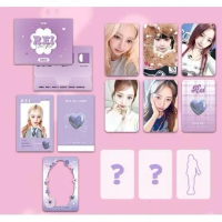 Bộ sưu tập thẻ Kaji, WONYOUNG REI IVE, Hologram Laser, Thẻ Lomo trong suốt, Thẻ ID, Bao gồm tay áo p
