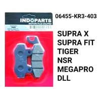 Kampas Rem Cakram motor Indopart - Kampas Rem Indopart motor Honda SUPRA,SUPRA X,SUPRA FIT, TIGER,NS