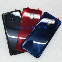 6.41" Housing For Oneplus 7 One Plus Battery Back Cover Oneplus7 Glass Door Shiny Repair Replace Rear Case
