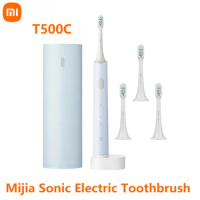 Xiaomi Mijia Sonic Electric Toothbrush T500C Rechargeable Waterproof Ultrasonic Tooth Brush Wireless Smart Oral Hygiene Cleaner