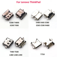 5pcs For Lenovo ThinkPad T480 T580 L480 L580 L490 X280 T480S X390 T490 T750 Type-c USB 3.1 Charging Port Socket connector jack