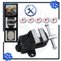 Workshop Table Bench Vice Heavy Duty Steel Grip Clamp Clamping Vise With Heavy Duty Cast Iron