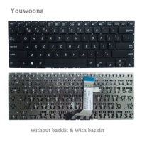 New Laptop Keyboard For ASUS S14 UX490 S4200UA S4200UQ/UN S4200V VN S410U/UA UX331 UX430