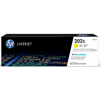 【免運 送$100禮券】HP CF502X (202X) 黃色 高容量 原廠碳粉匣 適用:M254/M281/M280