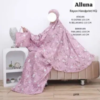[P R O M O] MUKENA DEWASA RAYON BALI Berkualitas Alluna Std Pink