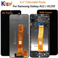 For Samsung Galaxy A12 SM-A125F SM-A125F/DSN LCD with frame Display Touch Screen Digitizer Assembly Replace For Samsung A125 lcd