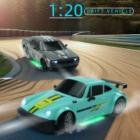 1:20 Scale 4WD Drift RC Car - 2.4GHz High Speed Remote Control Racer, Electric Rechargeable Toy.For