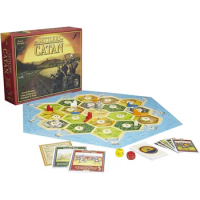 The Settlers of Catan asmodee cards game Family and friend gathering games