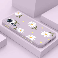 Chrysanthemum Phone Case For Xiaomi Poco M5 M5S F5 X5 F4 X4 M4 F3 M3 X3 F2 Pro X2 C40 4G 5G GT NFC Silicone Cover
