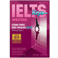 Sách IELTS Key Writing - Công Thức Học Nhanh IELTS Writing Task 1 - Megabook