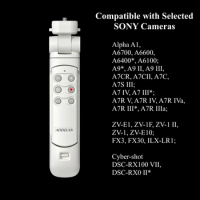 AODELAN Wireless Remote Control Grip Tripod for Sony A7RV FX30 a1 a7SIII A6600 RX100VII RX0II A9 A9II A6400; Replace GP-VPT2BT