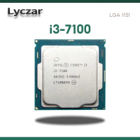 โปรเซสเซอร์ Intel Core i3 7100, LGA 1151, 3.9GHz, 3M แคช, Dual-Core, 51W Lyczar, CPU เดสก์ท็อป