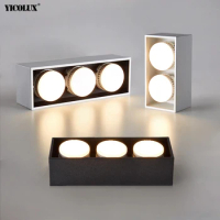 Rotatable Dimming Simple New Modern LED Ceiling Lights Lighting Living Study Room Bedroom Corridor Aisle Cloakroom Stairs Lamps