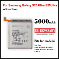 Replacement Phone Battery EB-BG988ABY for Samsung Galaxy S20 Ultra S20Ultra S20U 5000mAh + Tools