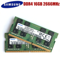 SAMSUNG DDR4 PC4 4G 8G 16G 2133P 2400T 2666V หน่วยความจำแล็ปท็อป RAM 4GB 2133 2400 MHz Memoria DRAM Stick สำหรับโน้ตบุ๊ค100 เดิม