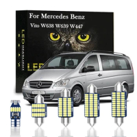 Canbus For Mercedes Benz Vito W638 W639 W447 1996-2012 2013 2014 2015 2016 2017 2018 Accessories Parts Interior Lamp LED