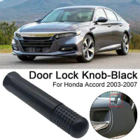 1PCS Car Rear Door Lock Pin Knob Cap Fits For Honda For Accord 2003-2007 ABS Interior Accessories C0T5