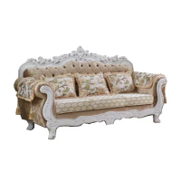 Customized European Fabric Combination Small Unit American Hotel Living Room Noble Concubine Sofa Customizable Solid Wood