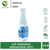 Air Oxy Demineral Beroksigen | Oxy Drinking Water 470 Ml | Oxy Air Mineral Mengandung Oksigen Oxy Wa