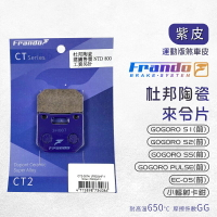 Frando 來令片 剎車皮 煞車皮 紫皮 適用 GOGORO S1 S2 SS EC05 PULSE 小輻射卡鉗