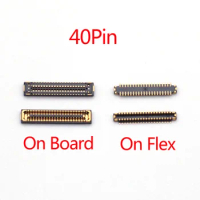 5pcs 40Pin LCD Display Screen FPC Connector On Motherboard Flex Cable For Huawei Mate 30/Mate 40 Pro+/Mate40 RS/Lite/P40/P40Pro
