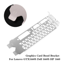 IO I/O Shield Back Plate Bracket For Gigabyte GTX1660S Low Profile 4G Graphics Card Blank Bezel