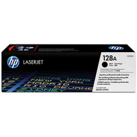 HP 黑色原廠碳粉匣 / 個 CE320A 128A