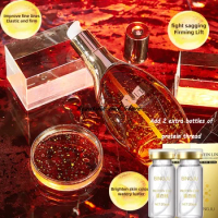 24K Gold Youth Essence Absorbable Collagen Facial Shaping Anti-Wrinkle Anti-aging Firming Moisturizing Skin Care Products 120ML