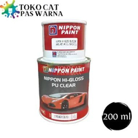Cat Duco Auto NIPPON HI-GLOSS PU CLEAR + Hardener - Clear Vernish 200 ML