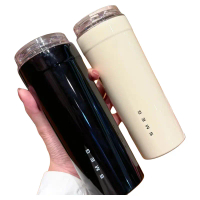 3016) SMEG 50's Style Wall Mug 550ML - Premium 316 Stainless Steel Coffee Tumbler - Vacuum Insulated